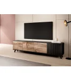 RANDOM RTV-3 TV STAND 200 CM, WOTAN OAK / BLACK order